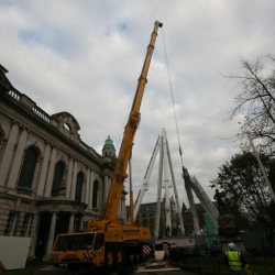 200 ton working in Belfast 