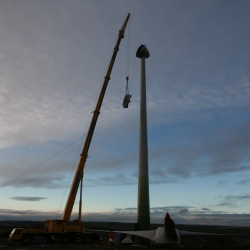 Grove Gmk 6300 Wind Turbine Construction